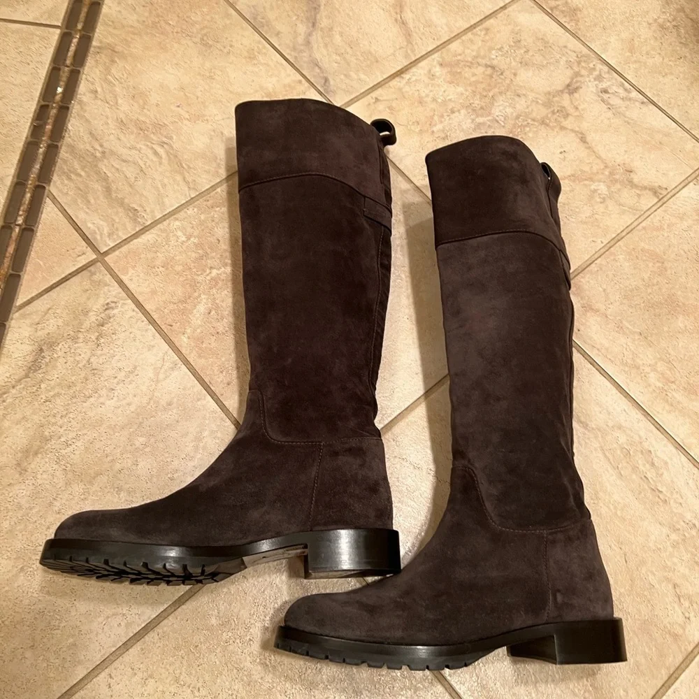 Dolce and Gabbana knee high suede boots - Picture 8 of 10